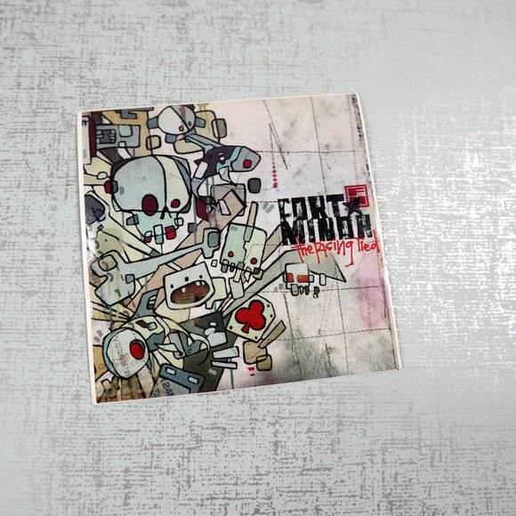 Fort Minor Promo Sticker 2005 Album Cover Mike Shinoda Linkin Park Jay-Z RARE - Picture 5 of 8